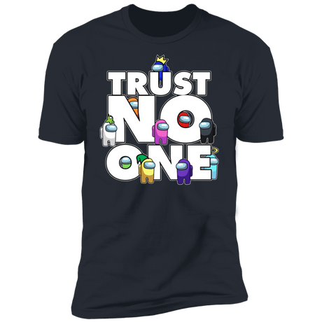 T-Shirts Indigo / S Among Us Trust No One Men's Premium T-Shirt