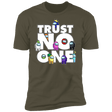 T-Shirts Military Green / S Among Us Trust No One Men's Premium T-Shirt