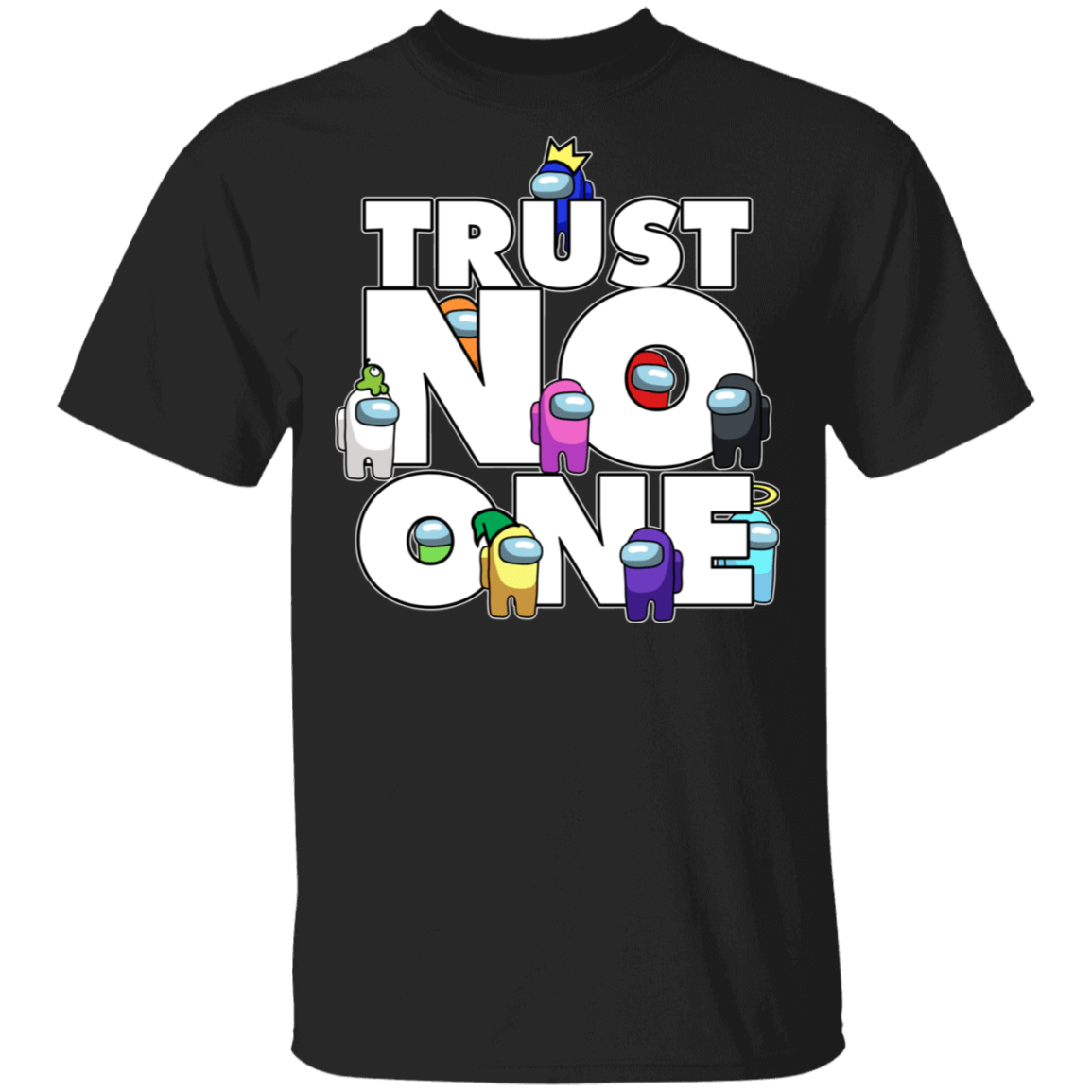 T-Shirts Black / S Among Us Trust No One T-Shirt