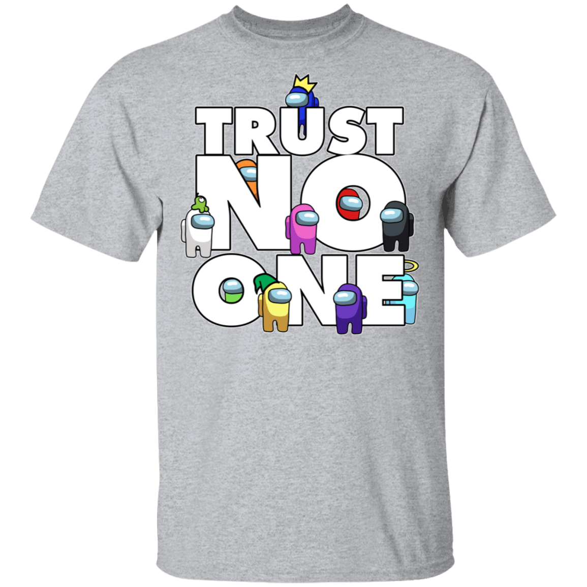 T-Shirts Sport Grey / S Among Us Trust No One T-Shirt