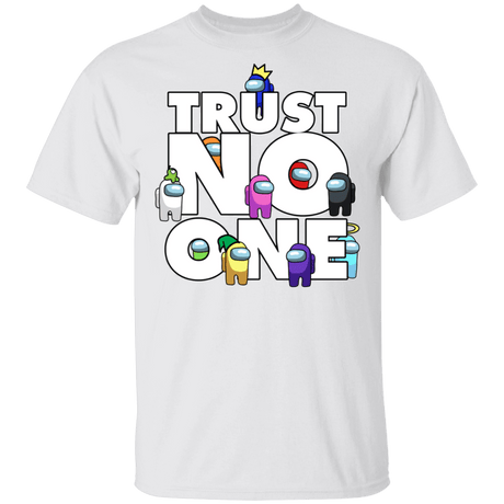 T-Shirts White / S Among Us Trust No One T-Shirt
