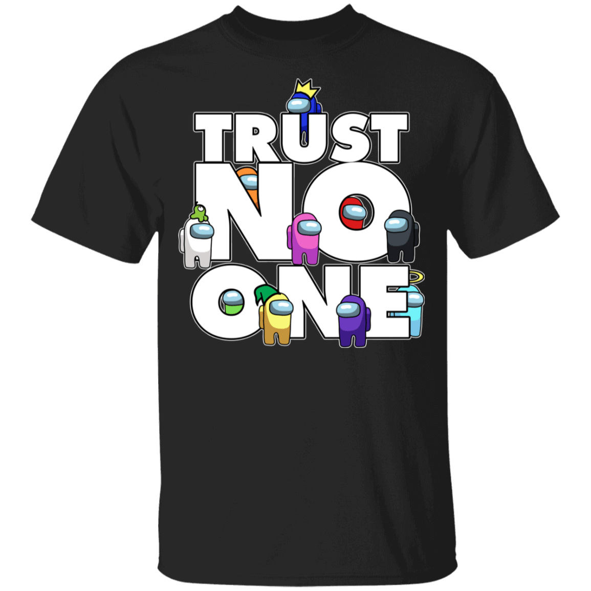 T-Shirts Black / YXS Among Us Trust No One Youth T-Shirt