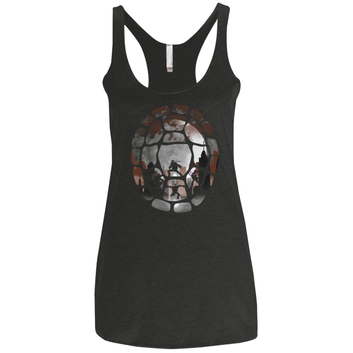 T-Shirts Vintage Black / X-Small Amphibian Heroes Women's Triblend Racerback Tank