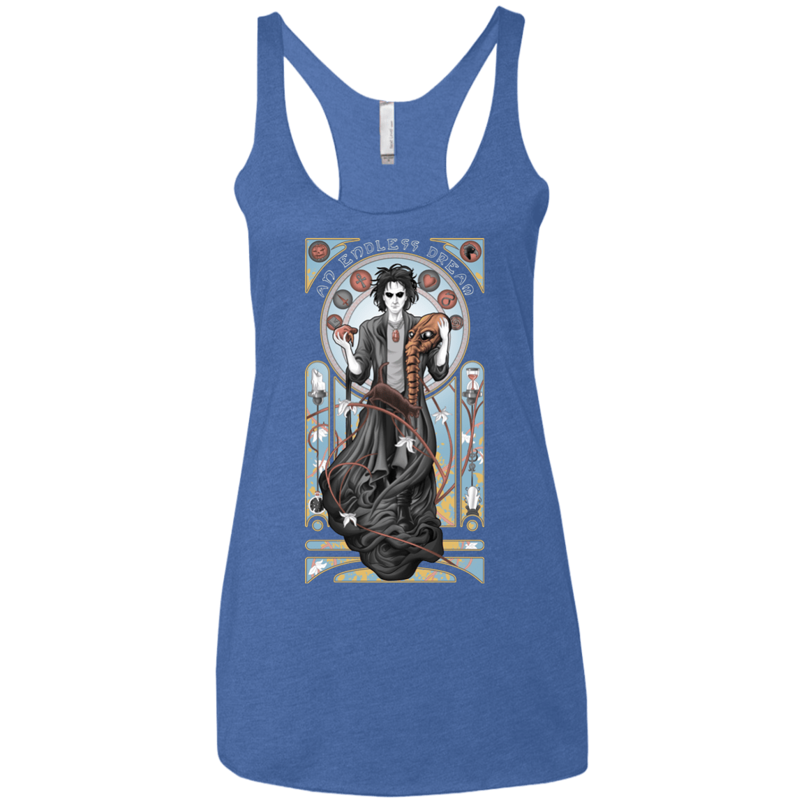 T-Shirts Vintage Royal / X-Small An Endless Dream Women's Triblend Racerback Tank