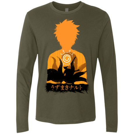 T-Shirts Military Green / Small An inner battle Men's Premium Long Sleeve