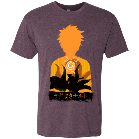 T-Shirts Vintage Purple / Small An inner battle Men's Triblend T-Shirt