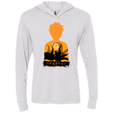 T-Shirts Heather White / X-Small An inner battle Triblend Long Sleeve Hoodie Tee