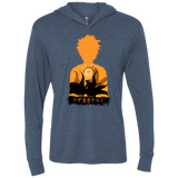 T-Shirts Indigo / X-Small An inner battle Triblend Long Sleeve Hoodie Tee