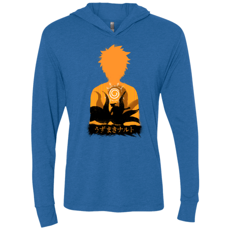 T-Shirts Vintage Royal / X-Small An inner battle Triblend Long Sleeve Hoodie Tee