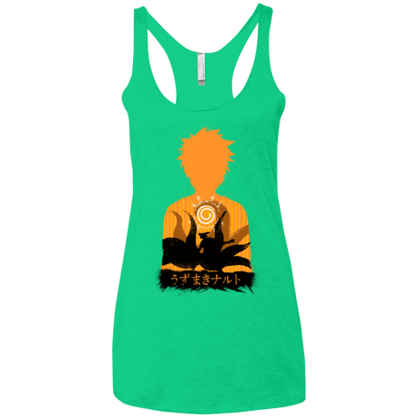 T-Shirts Envy / X-Small An inner battle Women's Triblend Racerback Tank