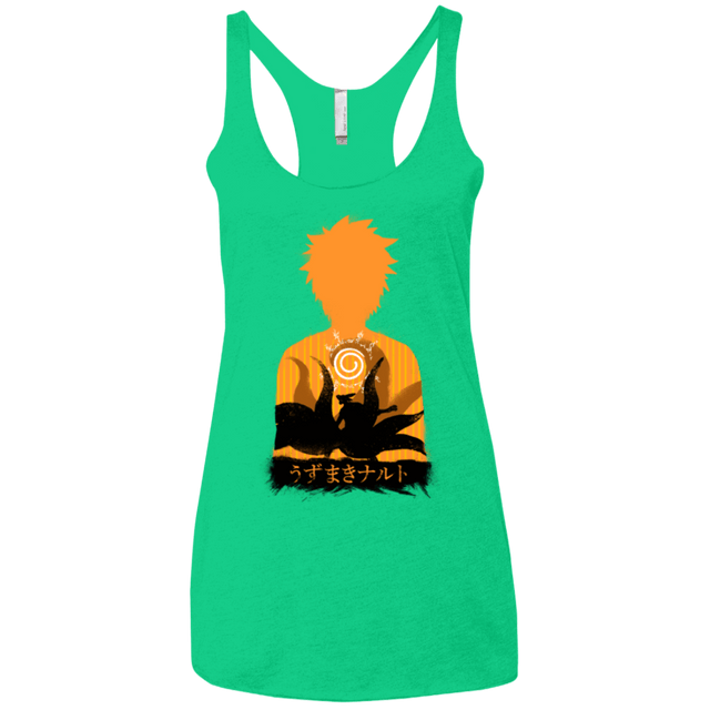 T-Shirts Envy / X-Small An inner battle Women's Triblend Racerback Tank