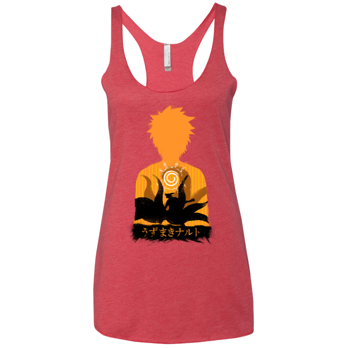 T-Shirts Vintage Red / X-Small An inner battle Women's Triblend Racerback Tank