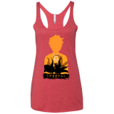 T-Shirts Vintage Red / X-Small An inner battle Women's Triblend Racerback Tank