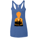 T-Shirts Vintage Royal / X-Small An inner battle Women's Triblend Racerback Tank