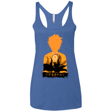 T-Shirts Vintage Royal / X-Small An inner battle Women's Triblend Racerback Tank