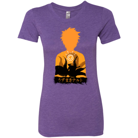 T-Shirts Purple Rush / Small An inner battle Women's Triblend T-Shirt