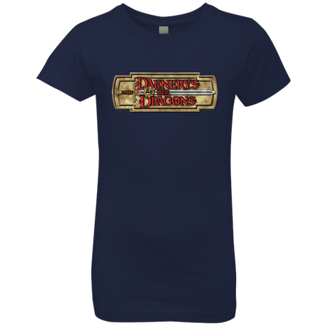 T-Shirts Midnight Navy / YXS An RPG of Thrones Girls Premium T-Shirt