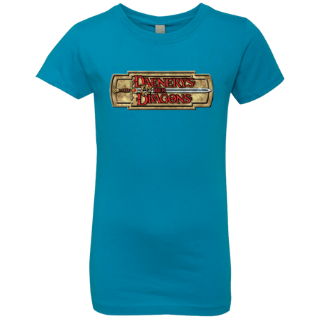 T-Shirts Turquoise / YXS An RPG of Thrones Girls Premium T-Shirt
