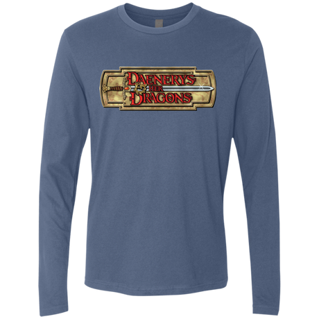 T-Shirts Indigo / Small An RPG of Thrones Men's Premium Long Sleeve
