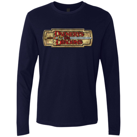 T-Shirts Midnight Navy / Small An RPG of Thrones Men's Premium Long Sleeve