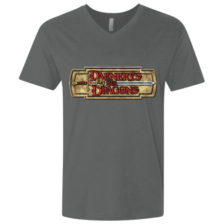 T-Shirts Heavy Metal / X-Small An RPG of Thrones Men's Premium V-Neck
