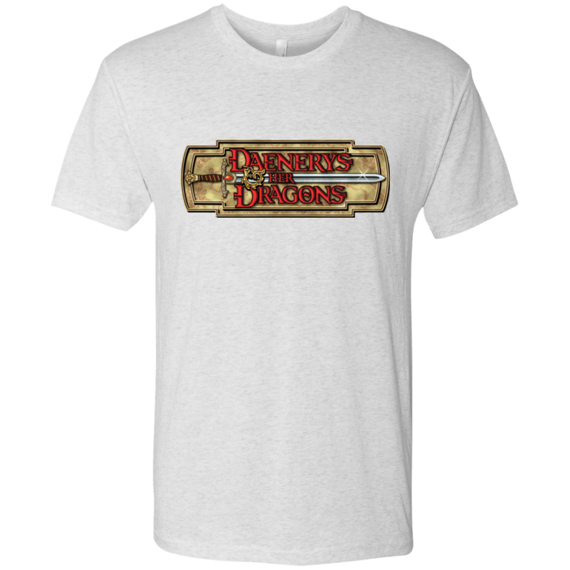 T-Shirts Heather White / Small An RPG of Thrones Men's Triblend T-Shirt