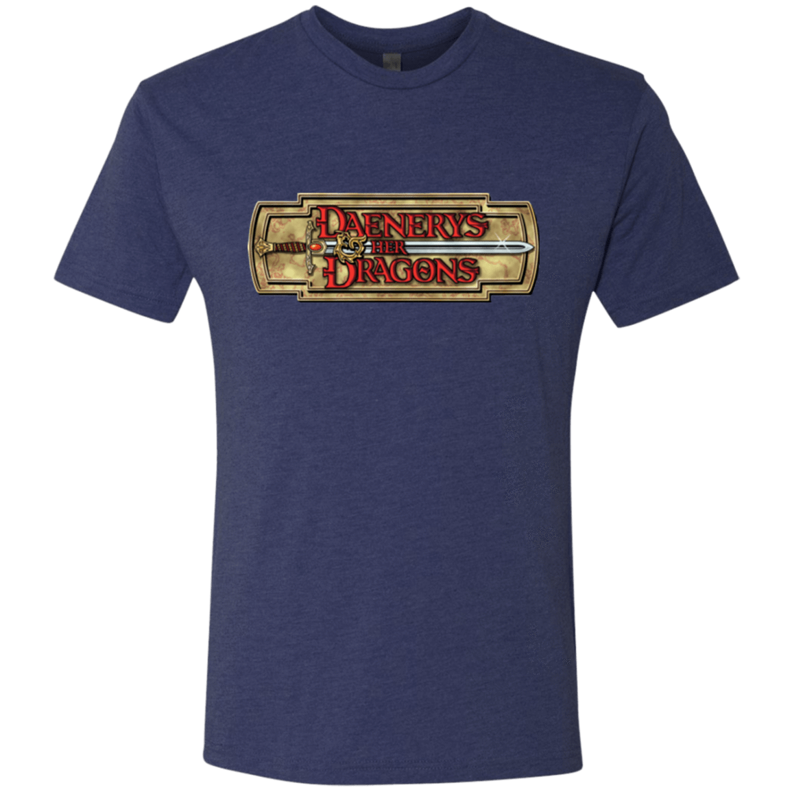 T-Shirts Vintage Navy / Small An RPG of Thrones Men's Triblend T-Shirt