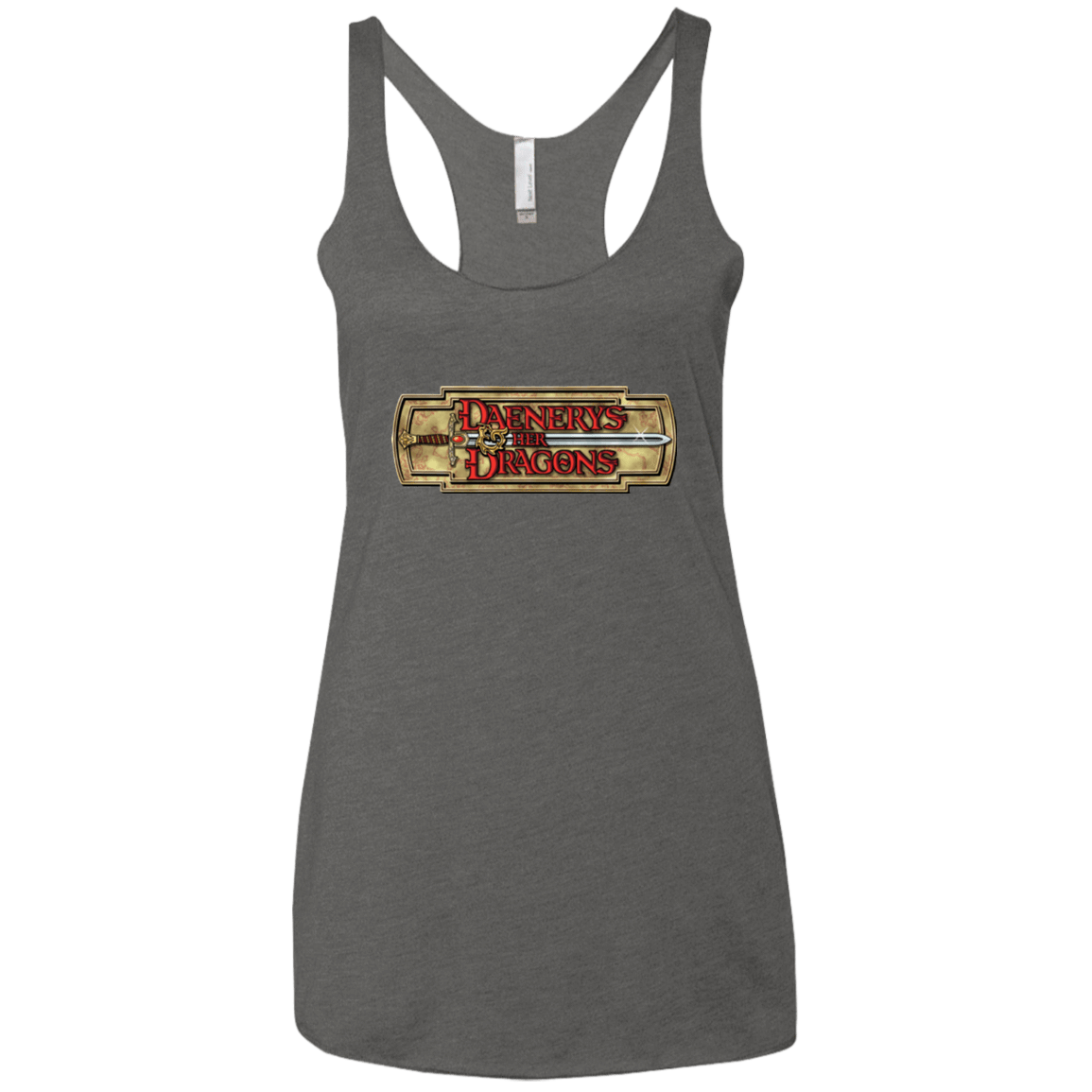 T-Shirts Premium Heather / X-Small An RPG of Thrones Women's Triblend Racerback Tank