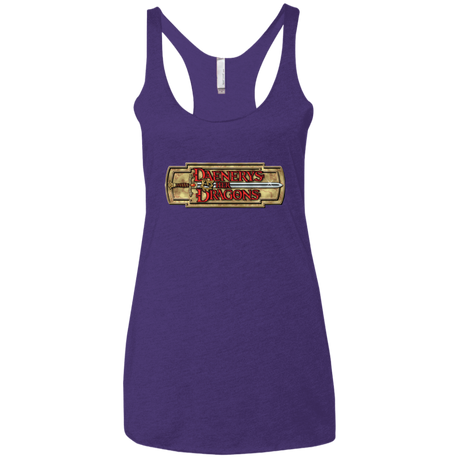 T-Shirts Purple / X-Small An RPG of Thrones Women's Triblend Racerback Tank