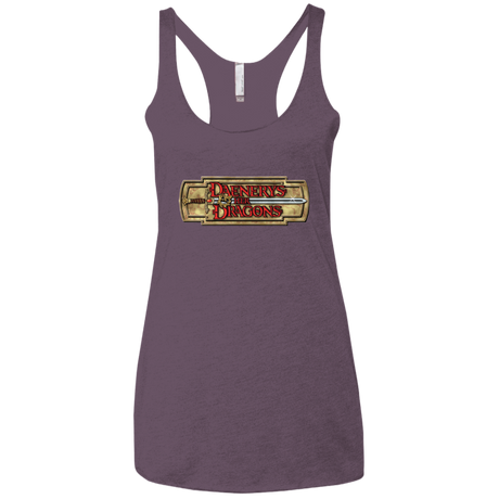 T-Shirts Vintage Purple / X-Small An RPG of Thrones Women's Triblend Racerback Tank