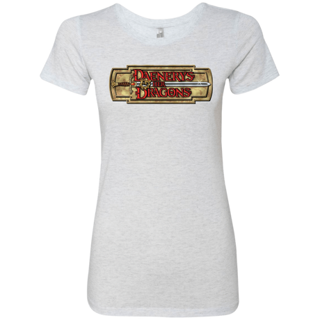 T-Shirts Heather White / Small An RPG of Thrones Women's Triblend T-Shirt