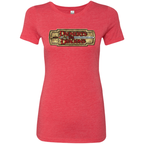 T-Shirts Vintage Red / Small An RPG of Thrones Women's Triblend T-Shirt