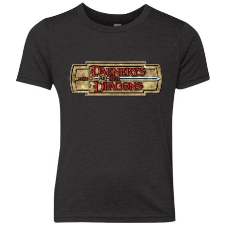 T-Shirts Vintage Black / YXS An RPG of Thrones Youth Triblend T-Shirt