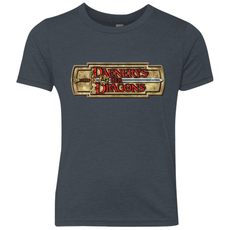 T-Shirts Vintage Navy / YXS An RPG of Thrones Youth Triblend T-Shirt