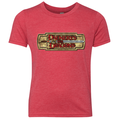 T-Shirts Vintage Red / YXS An RPG of Thrones Youth Triblend T-Shirt