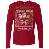 T-Shirts Cardinal / Small An Ugly Slasher Sweater Men's Premium Long Sleeve