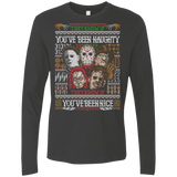 T-Shirts Heavy Metal / Small An Ugly Slasher Sweater Men's Premium Long Sleeve