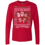 T-Shirts Red / Small An Ugly Slasher Sweater Men's Premium Long Sleeve