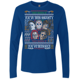 T-Shirts Royal / Small An Ugly Slasher Sweater Men's Premium Long Sleeve