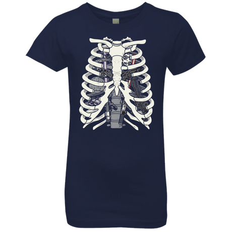 T-Shirts Midnight Navy / YXS Anatomy of a Galaxy Far Away Girls Premium T-Shirt