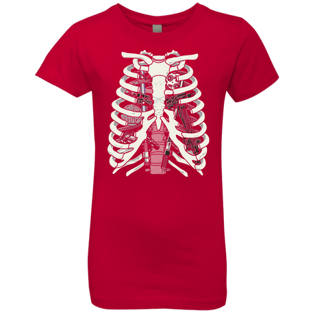 T-Shirts Red / YXS Anatomy of a Galaxy Far Away Girls Premium T-Shirt