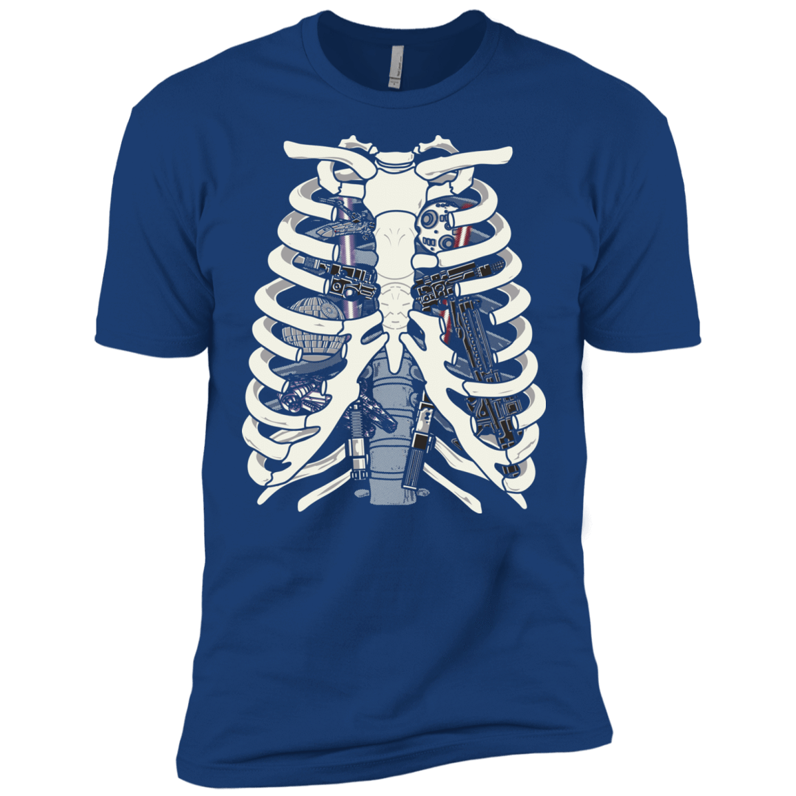 T-Shirts Royal / X-Small Anatomy of a Galaxy Far Away Men's Premium T-Shirt