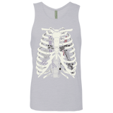 T-Shirts Heather Grey / Small Anatomy of a Galaxy Far Away Men's Premium Tank Top