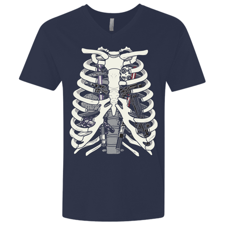 T-Shirts Midnight Navy / X-Small Anatomy of a Galaxy Far Away Men's Premium V-Neck