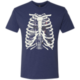 T-Shirts Vintage Navy / Small Anatomy of a Galaxy Far Away Men's Triblend T-Shirt