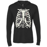 T-Shirts Vintage Black / X-Small Anatomy of a Galaxy Far Away Triblend Long Sleeve Hoodie Tee