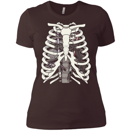 T-Shirts Dark Chocolate / X-Small Anatomy of a Galaxy Far Away Women's Premium T-Shirt