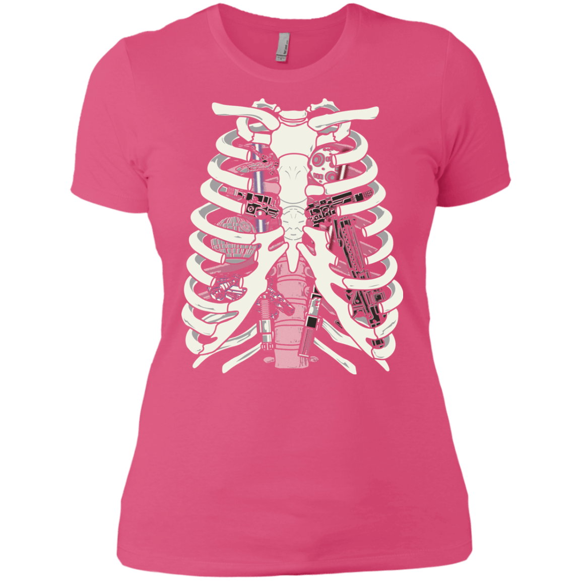 T-Shirts Hot Pink / X-Small Anatomy of a Galaxy Far Away Women's Premium T-Shirt