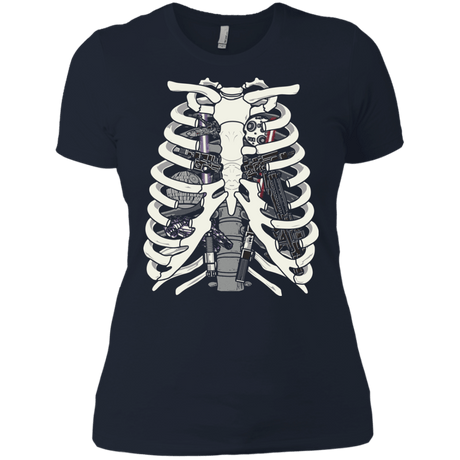 T-Shirts Midnight Navy / X-Small Anatomy of a Galaxy Far Away Women's Premium T-Shirt