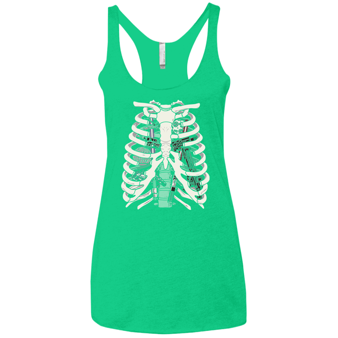 T-Shirts Envy / X-Small Anatomy of a Galaxy Far Away Women's Triblend Racerback Tank